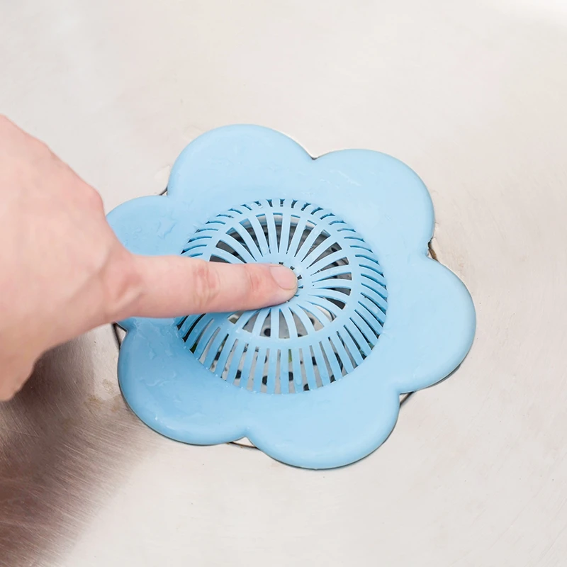Силиконовые пшеничной соломы кухонные дренажные крышки для ванной Решетка душа