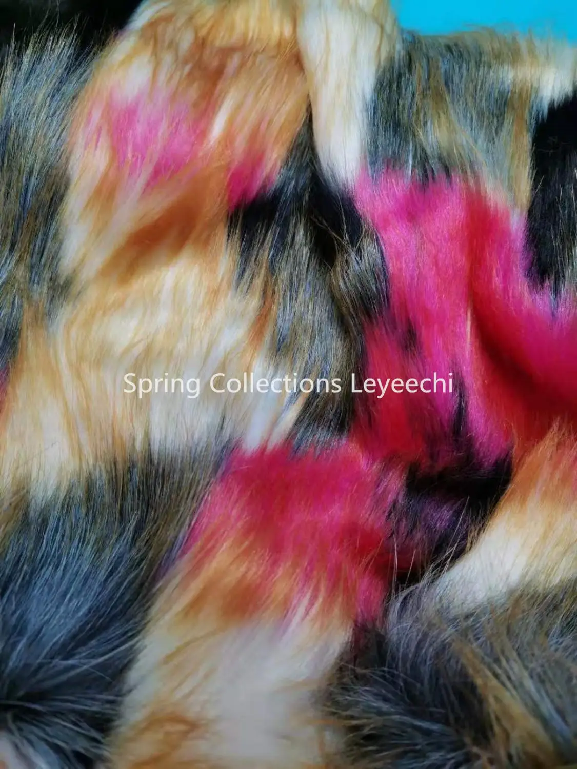 160 см * 50 Высококачественный жаккардовый мягкий Лисий мех цветная войлочная ткань