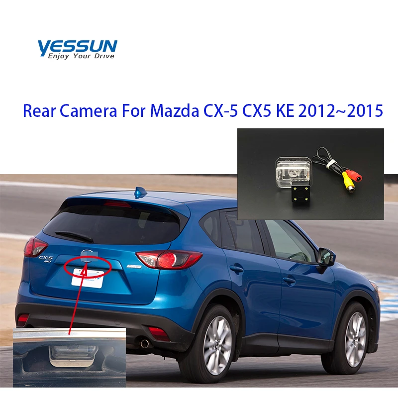 Автомобильная камера заднего вида для парковки Mazda CX5 2015 CX 5 KE 2012 ~ cx5 2013