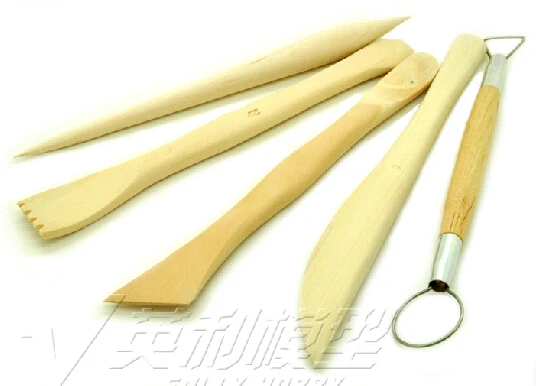 

5pcs 6inch Sculpting Clay Tools Set Wax Carving Shapers