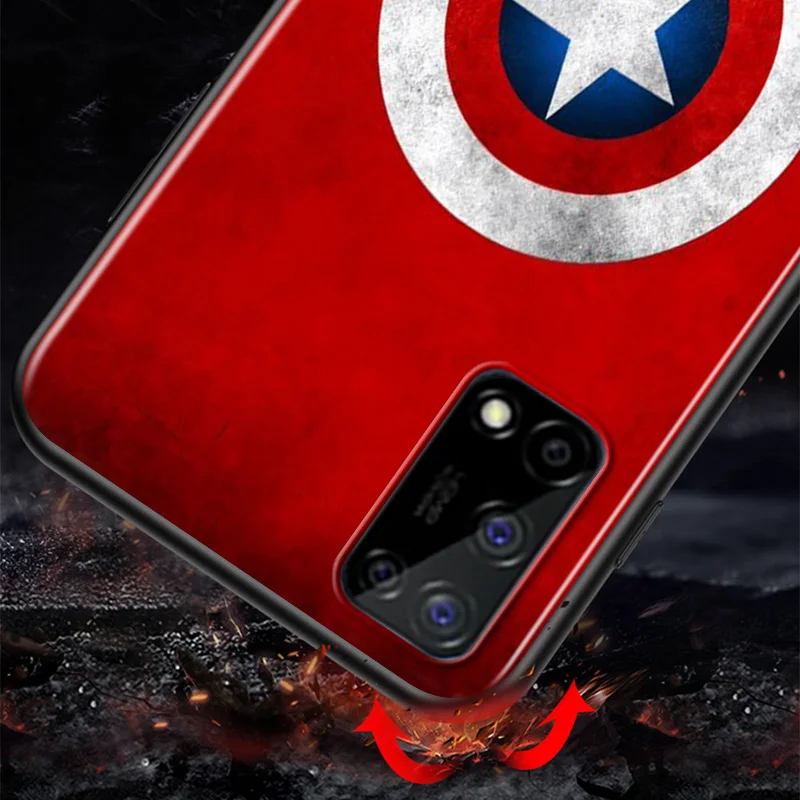 

Steel Spider Armor Gem Weapon For Honor V9 Play 3E 8S 8C 8X MAX 8A 2020 Prime 8 7S 7A Pro 7C Phone Case