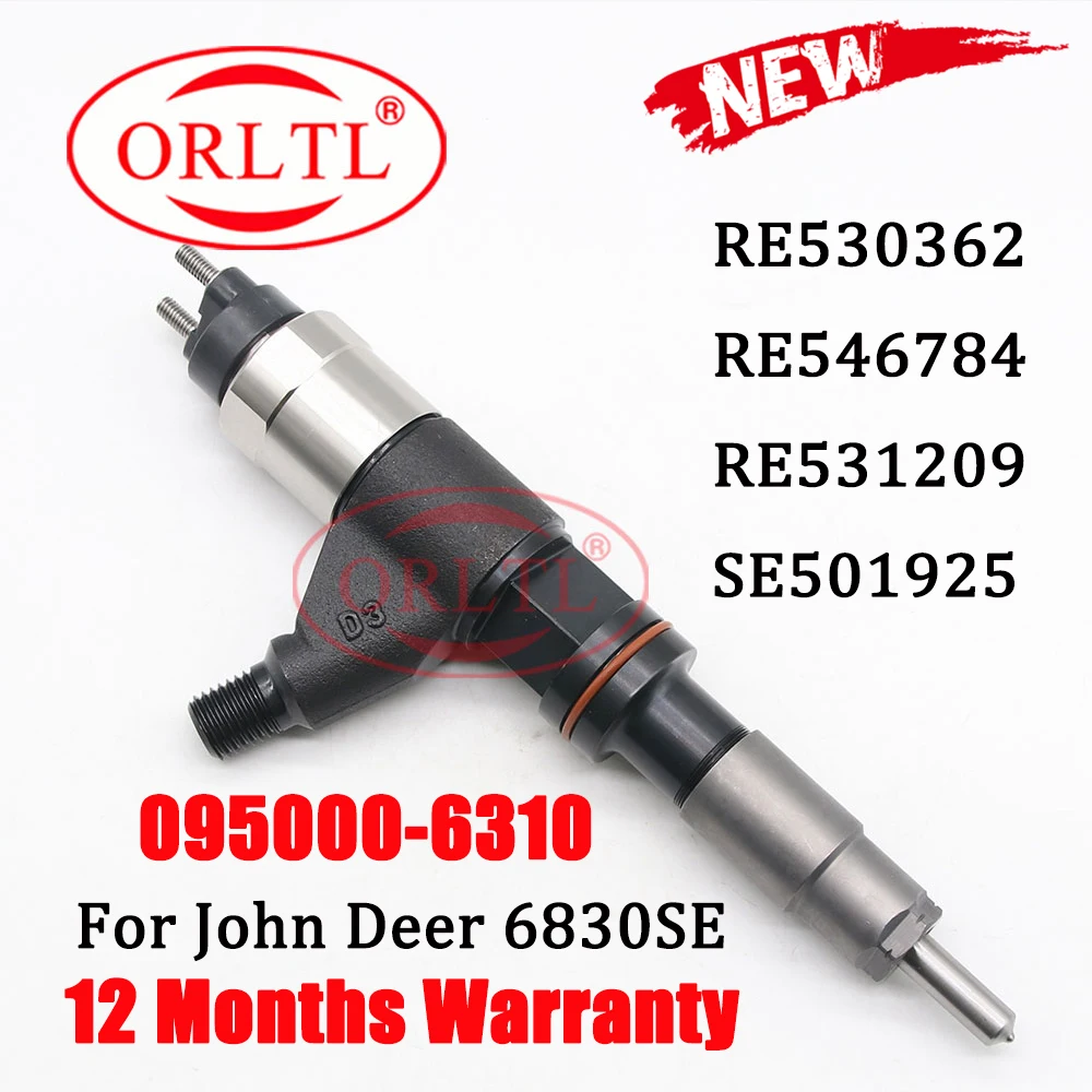 

ORLTL 09500-6310 Common Rail Injector 09500-6311 09500-6312 09500-6313 09500-6314 09500-6315 RE530362 RE546784 RE531209 SE501925