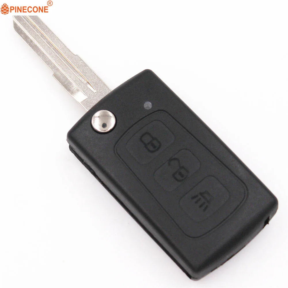 

High Quality Replace Key Fob Case for Great Wall Hover H3 Haval H3 Car Key 3 Button Repair Flip Key Shell With Battery Holder