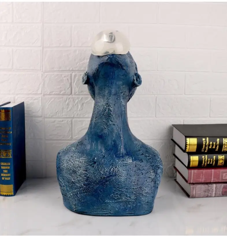 Nordic Abstract Figure Sculpture Resin Accessories Hotel Lobby Table Figurines Crafts Home Livingroom Statue Ornament Decoration | Дом и сад