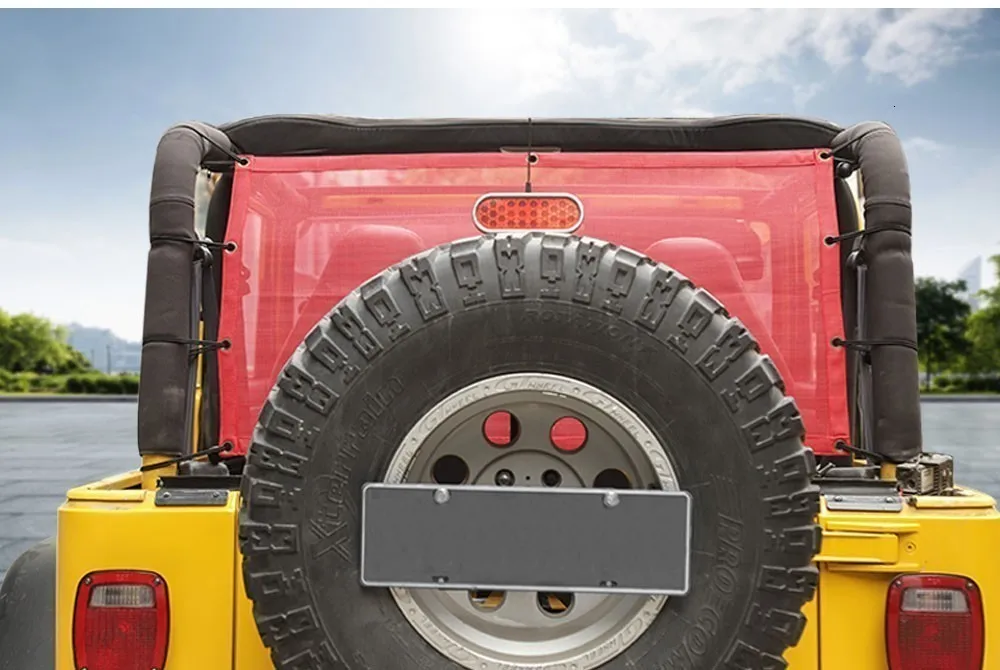 MOPAI автомобильный верхний солнцезащитный козырек для Jeep Wrangler TJ 1997-2006, автомобильный багажник на крышу, защита от УФ, защита от солнца, изоляционный гамак, кровать, сетка для отдыха