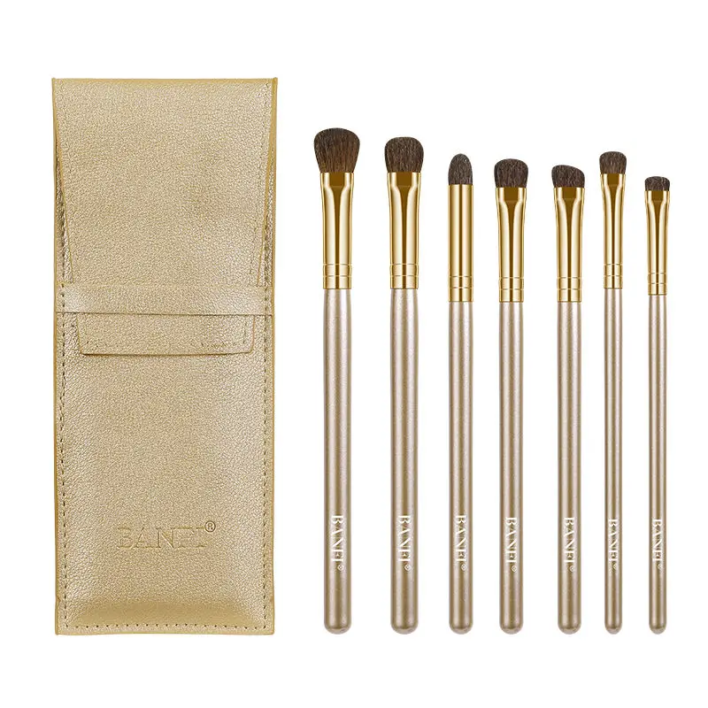 FJER 7PCs Makeup Brushes Set Beauty Cosmetic Tool Blush Eye Shadow Blending Short Shader Brushes For Makeup Tool Kit Maquiagem