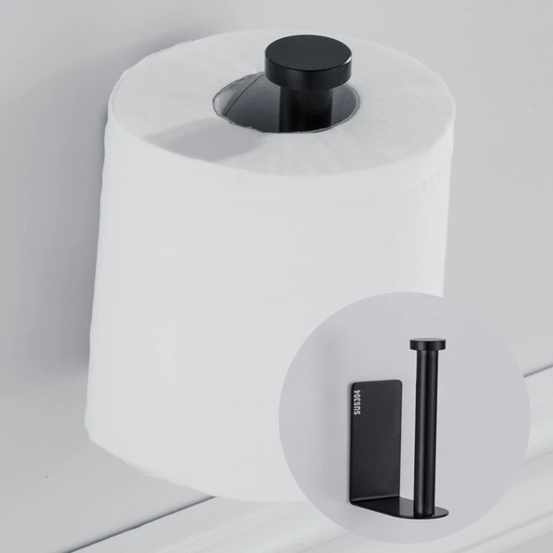 Настенный держатель для туалетной бумаги из нержавеющей стали ванной кухни