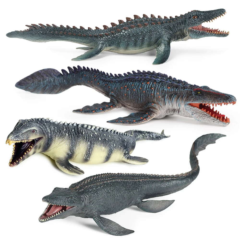 Mosasaurus Toy Realistic Figures Lifelike Mosasaurus Jurassic Dinosaurs World Figurine Mosaurus Model Decor Gift Kids Toys
