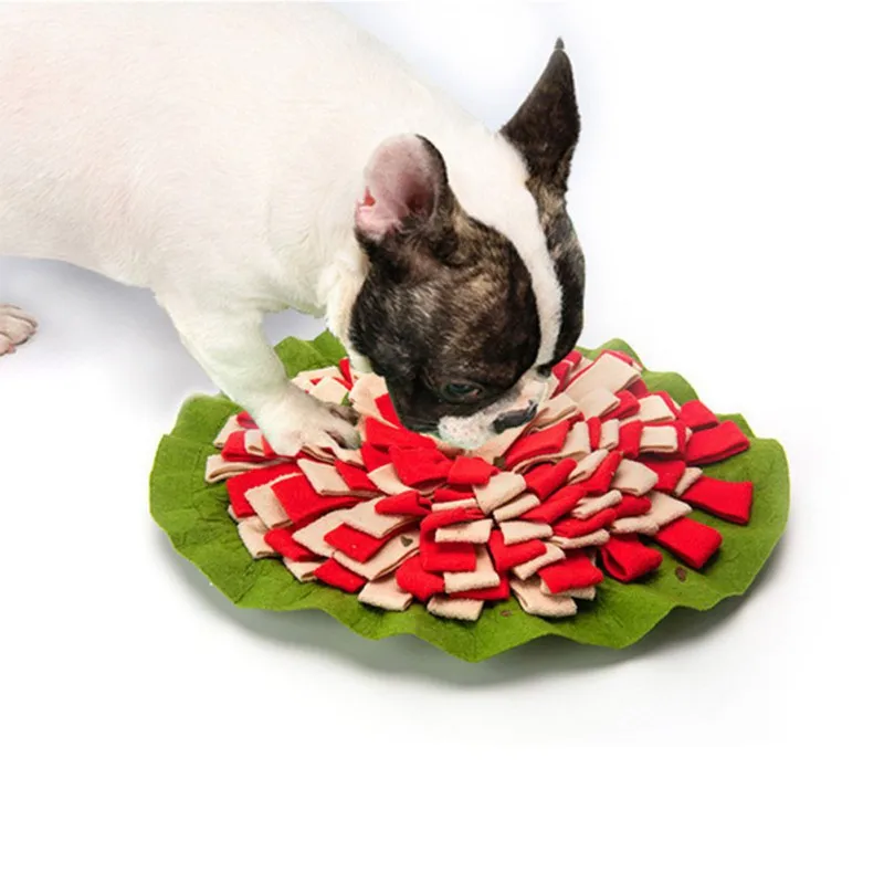 

Pet Cat Dog Prevent Choking Consume Energy Smell Cushion Pet Puzzle Toys Cat Puppy Training Feeding Supplies Dog Toys
