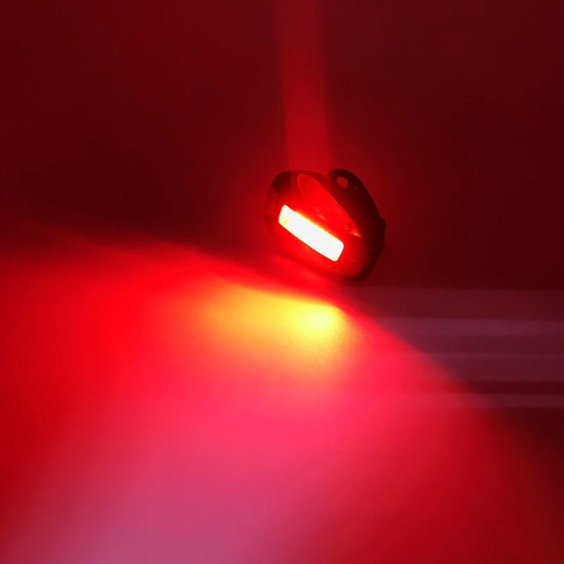 Светодиодный велосипедный светильник Mingray перезаряжаемый с 3 цветными лучами