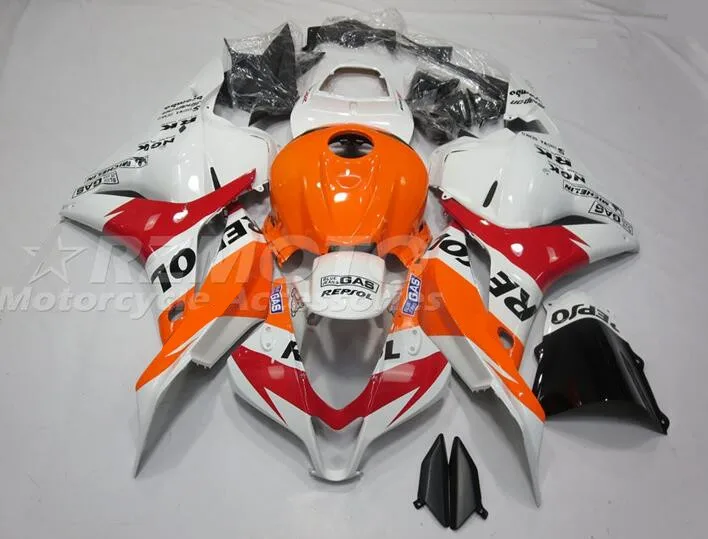 

Injection mold New ABS Fairings Kit Fit for HONDA CBR600RR F5 2009 2010 2011 2012 09 10 11 12 bodywork set Red orange