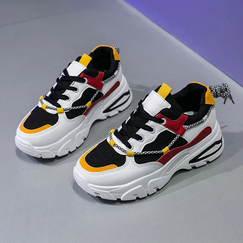 2020 женские кроссовки на платформе модная повседневная обувь брендовая теннисная