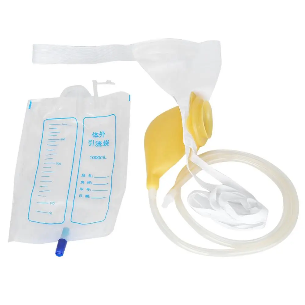 Женская гигиена для мужчин и женщин пожилых коллектор мочи силиконовый сумка с