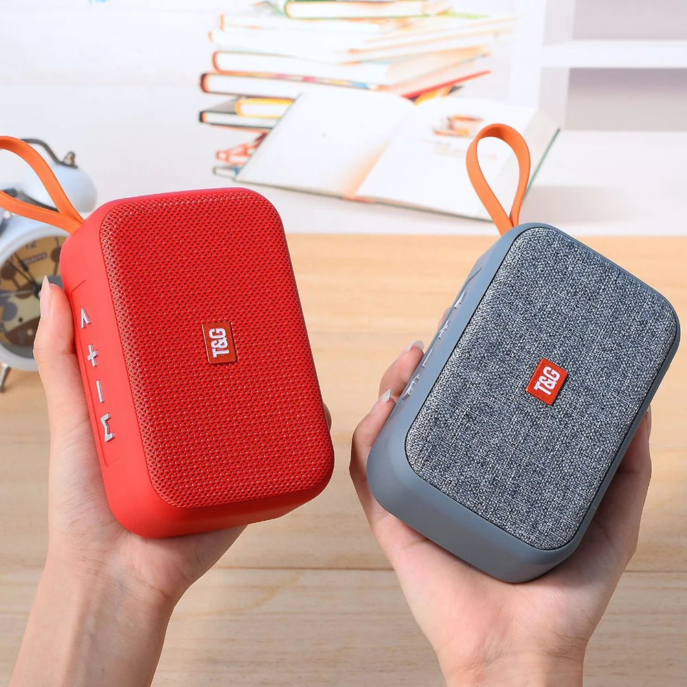 Original Brand TG506 Speakers Portable Bluetooth Speaker Wireless Soundbar Outdoor HIFI Subwoofer Support TF Card FM Radio Aux