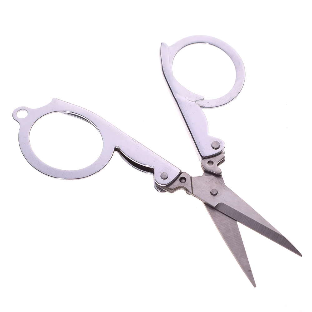 Распродажа портативные складные мини ножницы из нержавеющей стали для дома