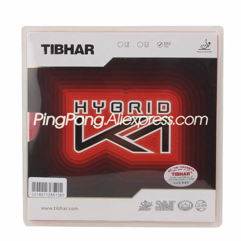 TIBHAR K1 резина для настольного тенниса (предпредшейное нападение) Оригинальная