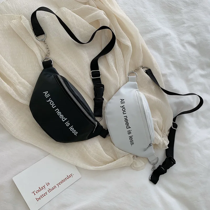 Новые сумки бананки модная женская спортивная нагрудная сумка с надписями