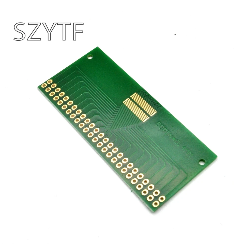 5 шт./пакет двухрядные 50pin 0 4 мм Шаг TFT LCM ЖК-дисплей Универсальный адаптер пластина