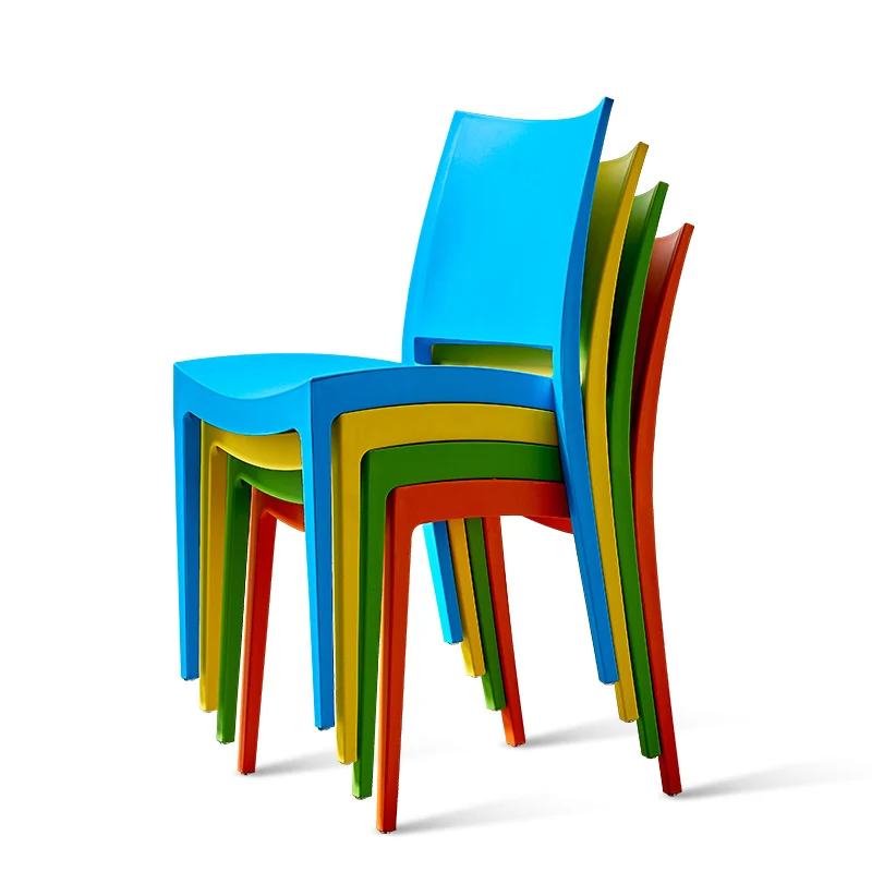 Скандинавские стильные пластиковые стулья обеденные для столовой мебели