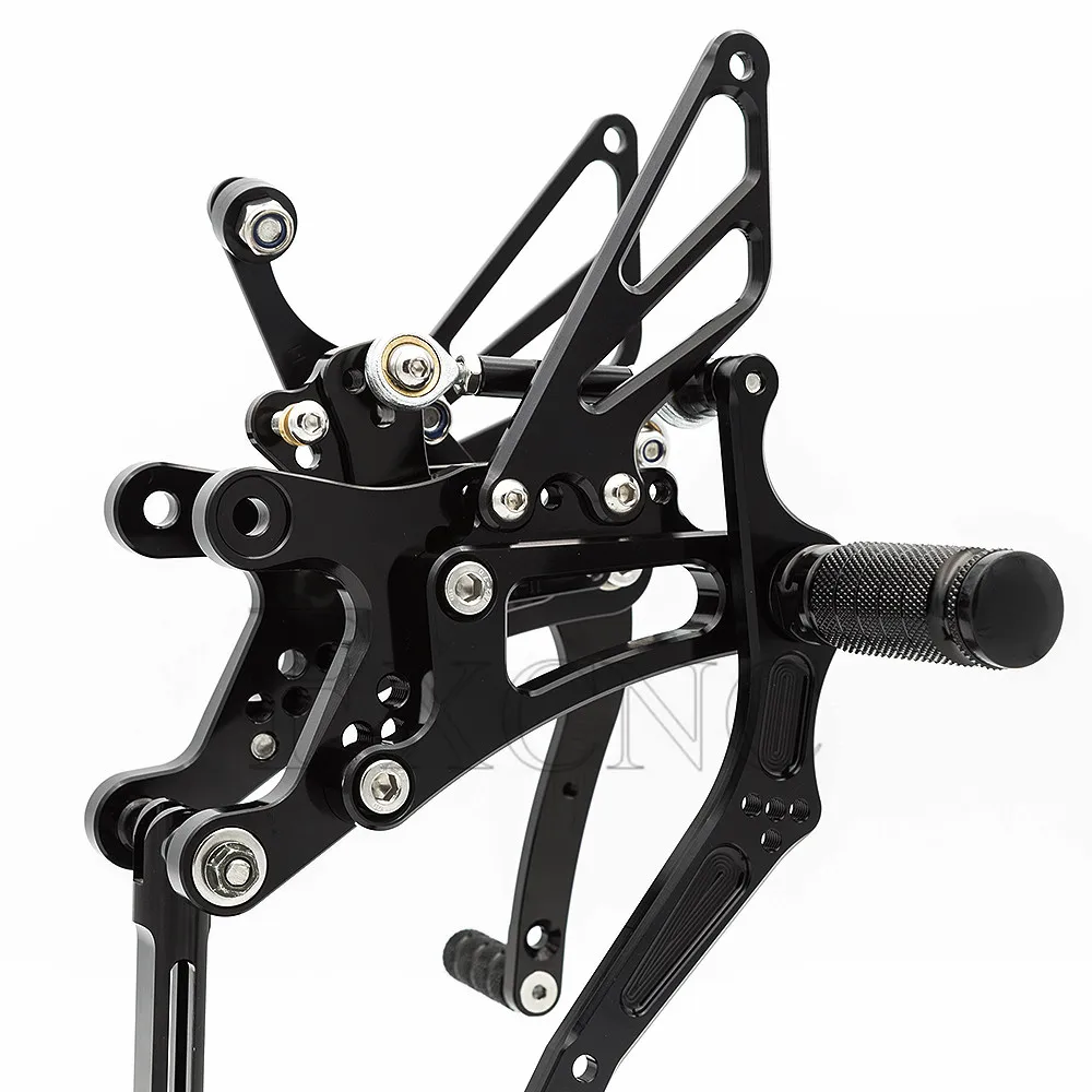 CNC Реверсивный GP Shift Rearset задний Набор для Yamaha YZF R1 04 05 2004 2006 регулируемая ножка Peg