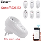 Смарт-розетка SONOFF S26R2 с Wi-Fi и управлением через приложение