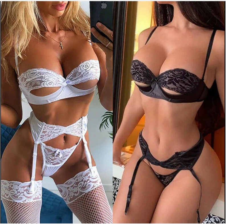 

Sexy underwear women sexy lace underwear pajamas women underwear bra lace super scratch passion suit