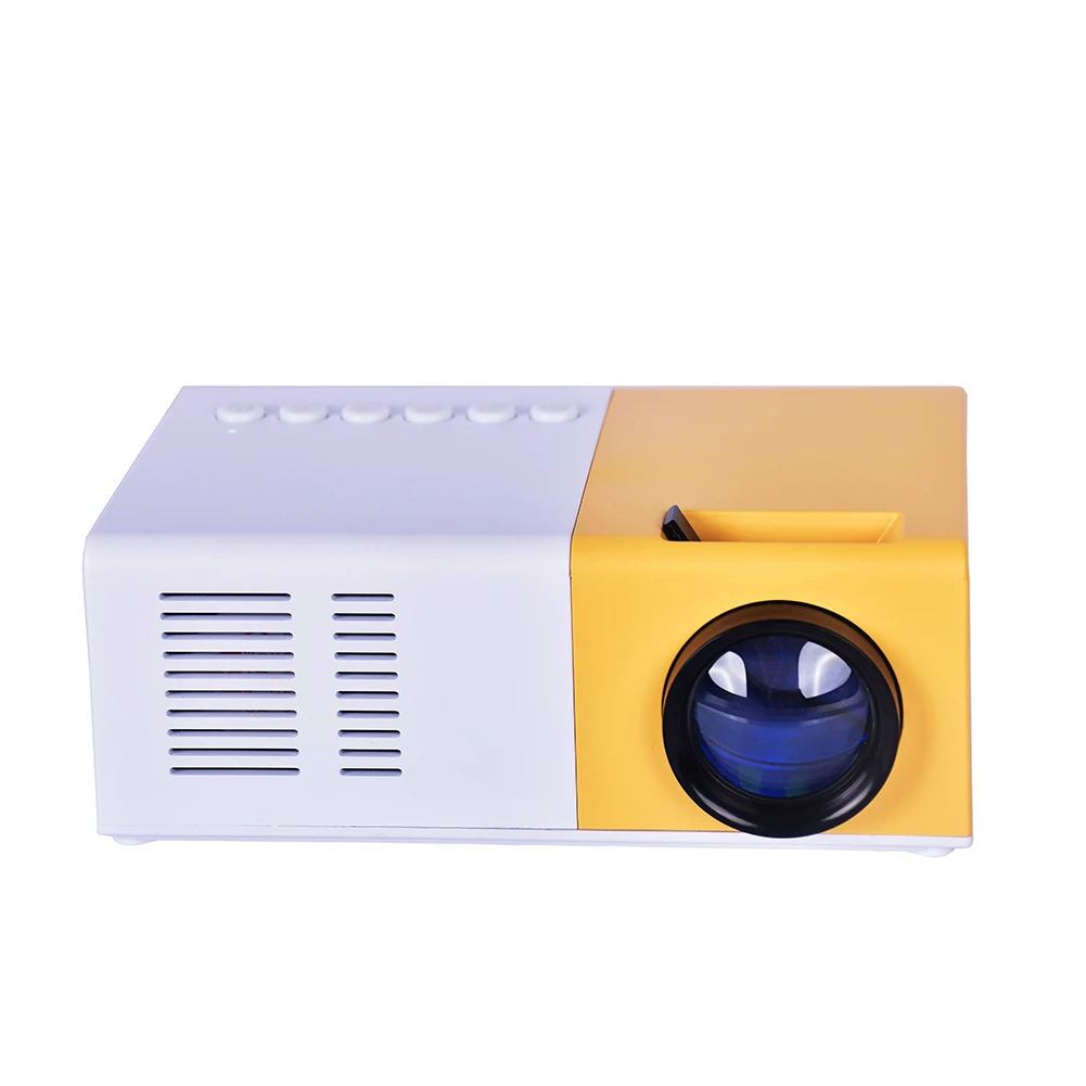 

2500 Lumens 1280x800P Full HD Mini Projector for Home Theater Video Projector Movie Player Gift