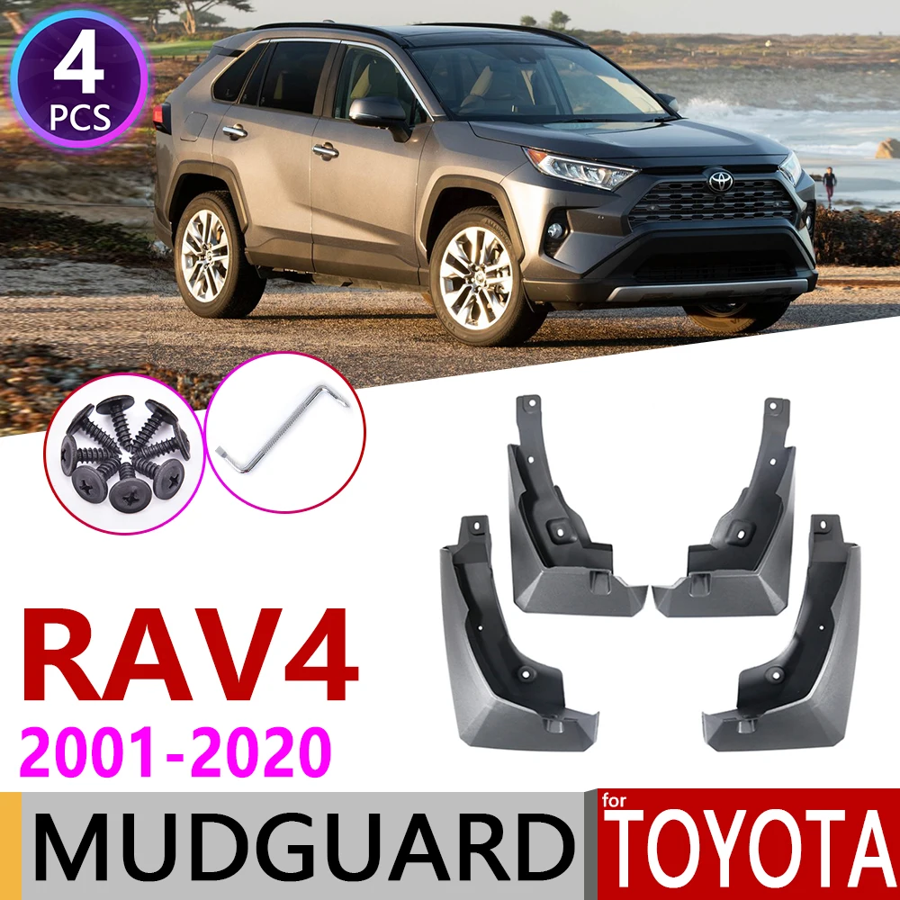 Брызговики для Toyota RAV4 RAV 4 XA20 20 XA30 30 XA40 40 XA50 50 2001 ~ 2020 брызговики аксессуары|Наклейки