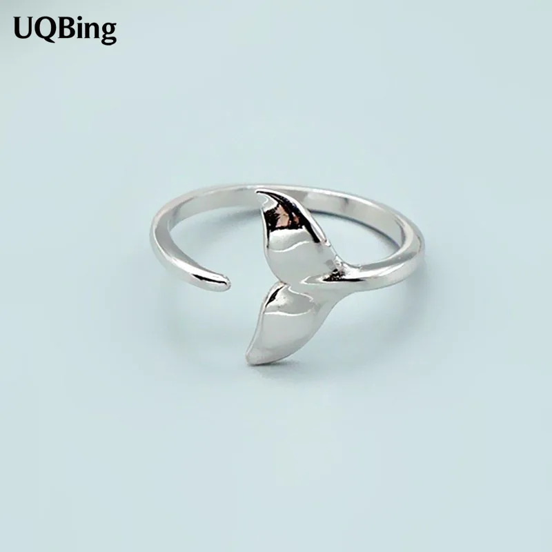 

Элегантные серебряные кольца 925 пробы с хвостом Русалочки, оптовая продажа, Прямая поставка