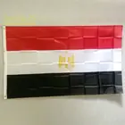 ZXZ Бесплатная доставка, Египетский флаг 90x150 см EG EGY Египетский высококачественный двусторонний Печатный полиэстер, флаг страны для рекламы