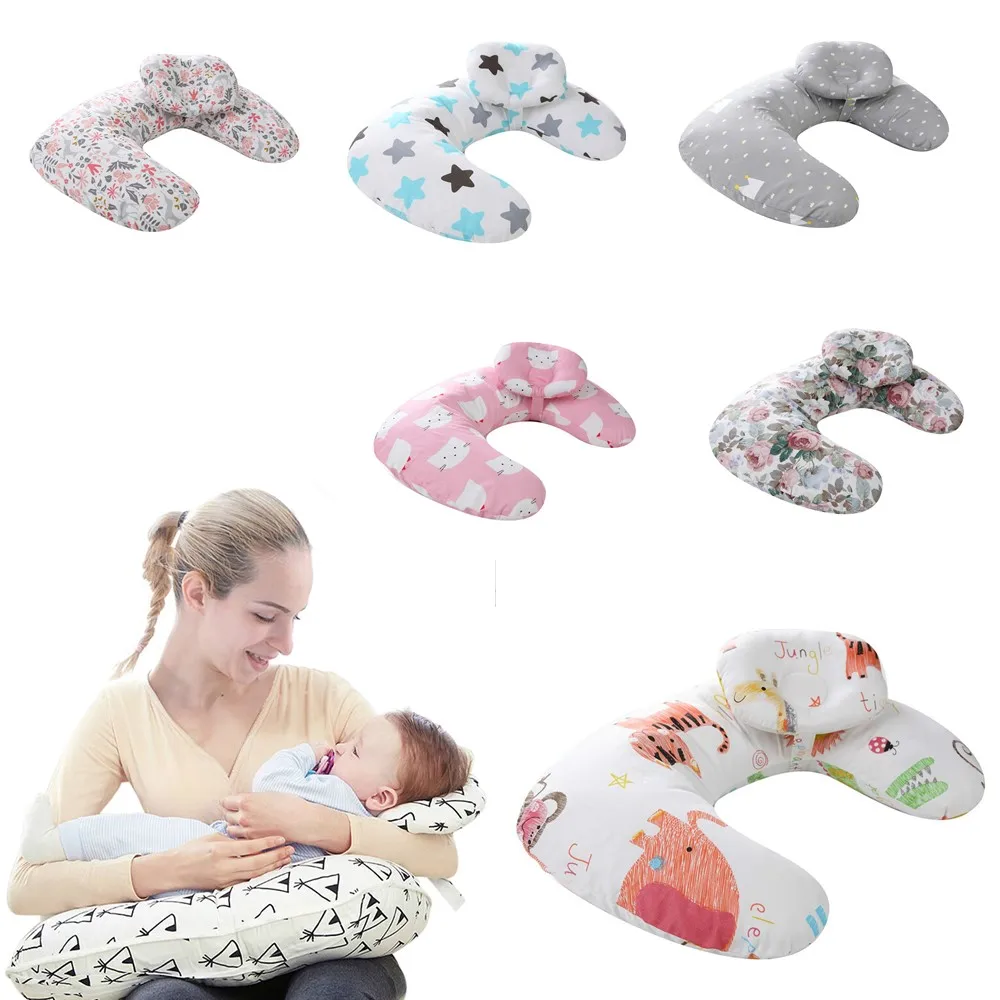 2 шт./компл . Детские подушки для кормления новорожденных Подушка грудью хлопок