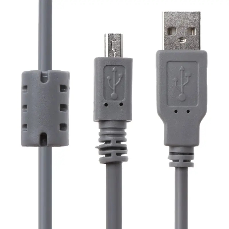 1 м USB к мини 8 контактный разъем USB зарядный кабель для Nikon для Canon для цифровой камеры SONY