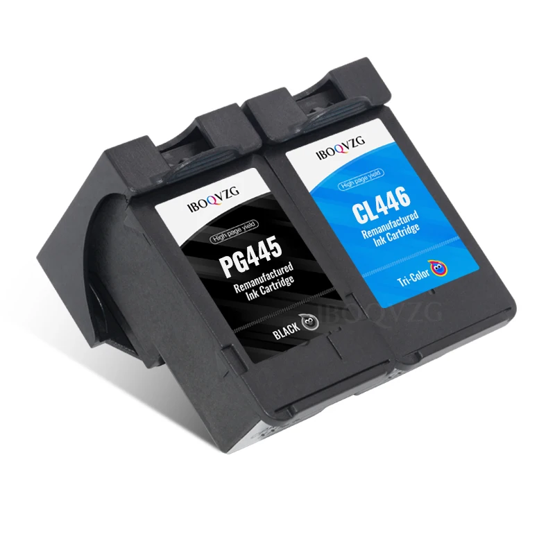 Совместимый с IBOQVZG PG 445 445XL pg445 PG-445 CL 446xl чернильный картридж для Canon PIXMA MG 2440 2540 2940 MX494