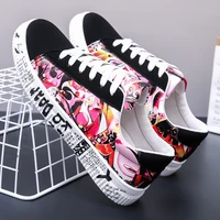 women fashion rose red flat shoes unisex outdoor comfortable casual sneakers printed luxury shoes womens designers zapatos mujer