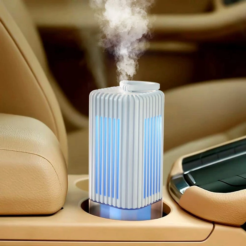 

USB Air Humidifiers 260ML Quiet Atomization Humidification Timing Colorful Night Lights Purifier Air Freshener