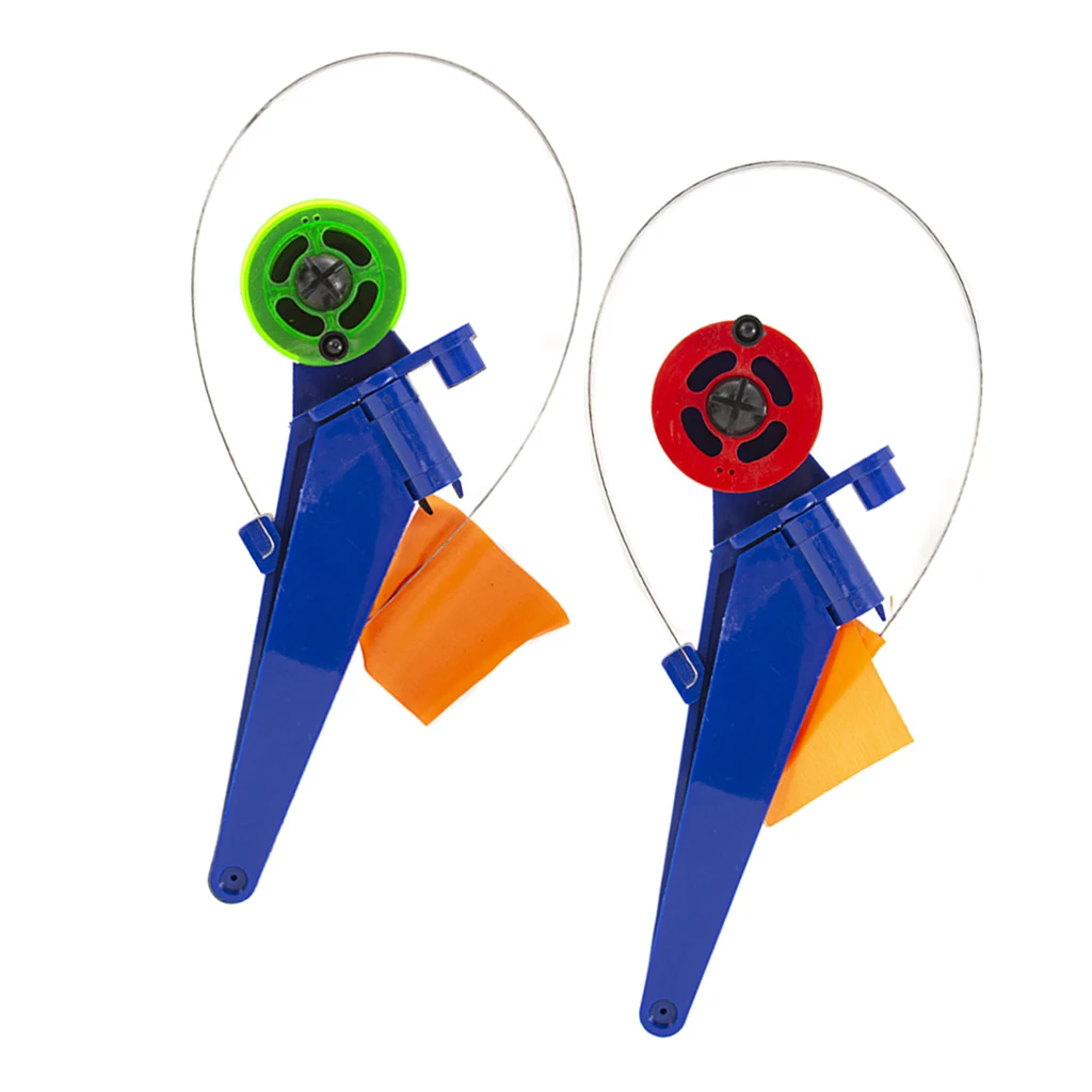 Набор из 2 складных ледяных удочек с флагом рыболовные снасти аксессуары для