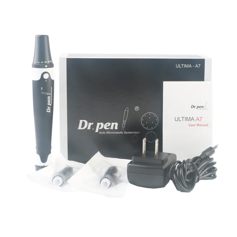 Дерма ручка Dr.Pen A7 Проводная с микроиглами аппликатор для инъекций гиалуроновая