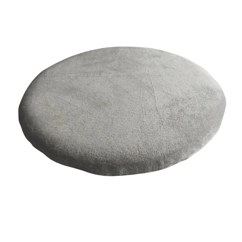 Подушка для компьютерного стула диаметр 40 см круглый из пены с эффектом памяти