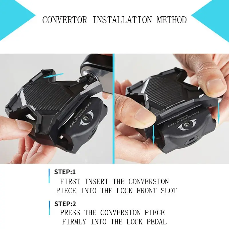 Велосипед шипы для педалей платформа самоблокирующиеся педали замок поворотный