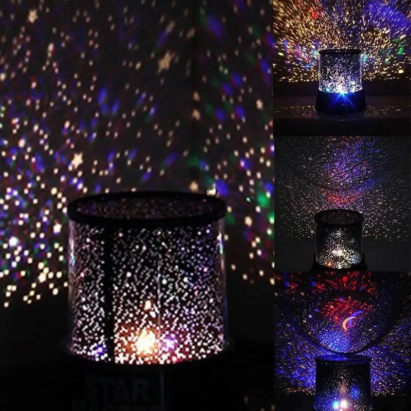 Романтический удивительный Космос Луна красочный мастер звезда небо