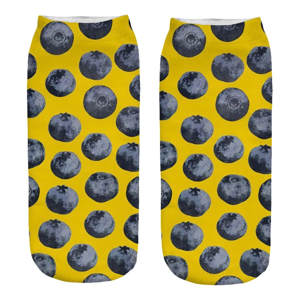 Персонализированные женские носки с 3D рисунком забавные сумасшедшие милые до