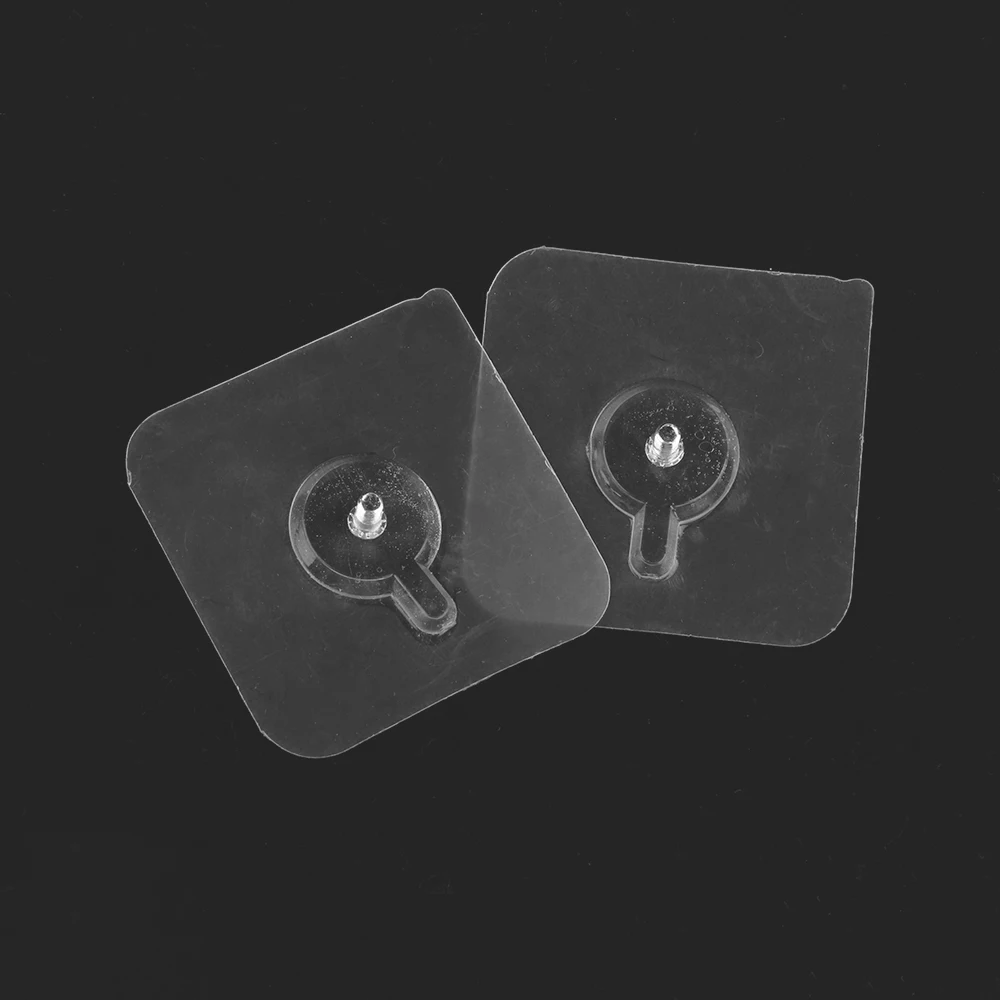 2/4 шт. прозрачные водонепроницаемые крючки для хранения | Дом и сад