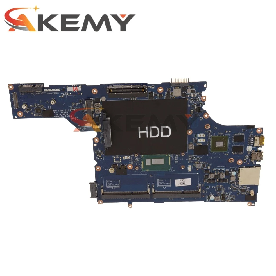 Материнская плата CN-0WYN1T для ноутбука DELL E5540 с процессором SR1ED I5-4300U GT720M 2 Гб GPU VAW50