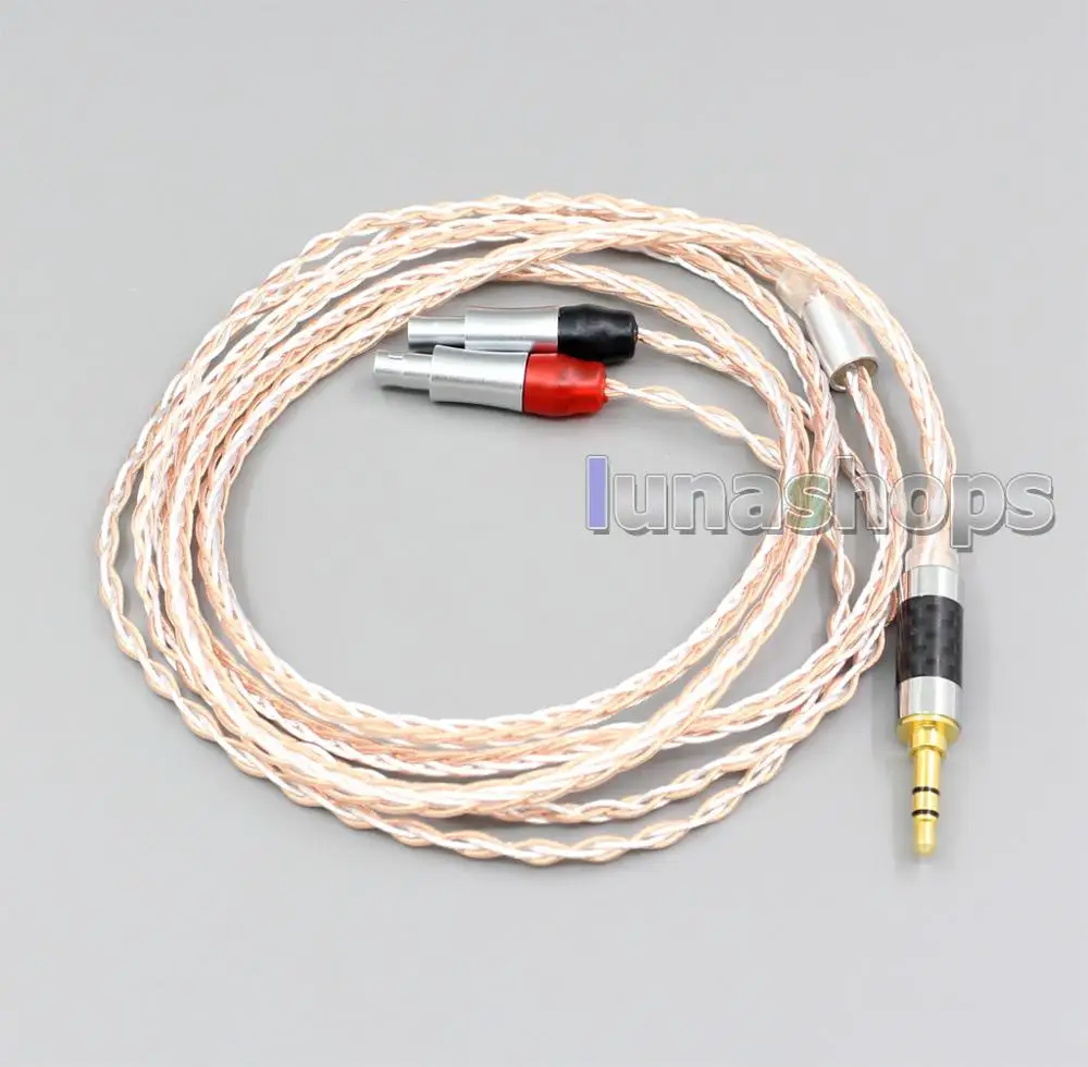 800 провода мягкий Серебряный + OCC сплав AFT кабель для наушников Sennheiser HD800 D1000 HD802 HD802s