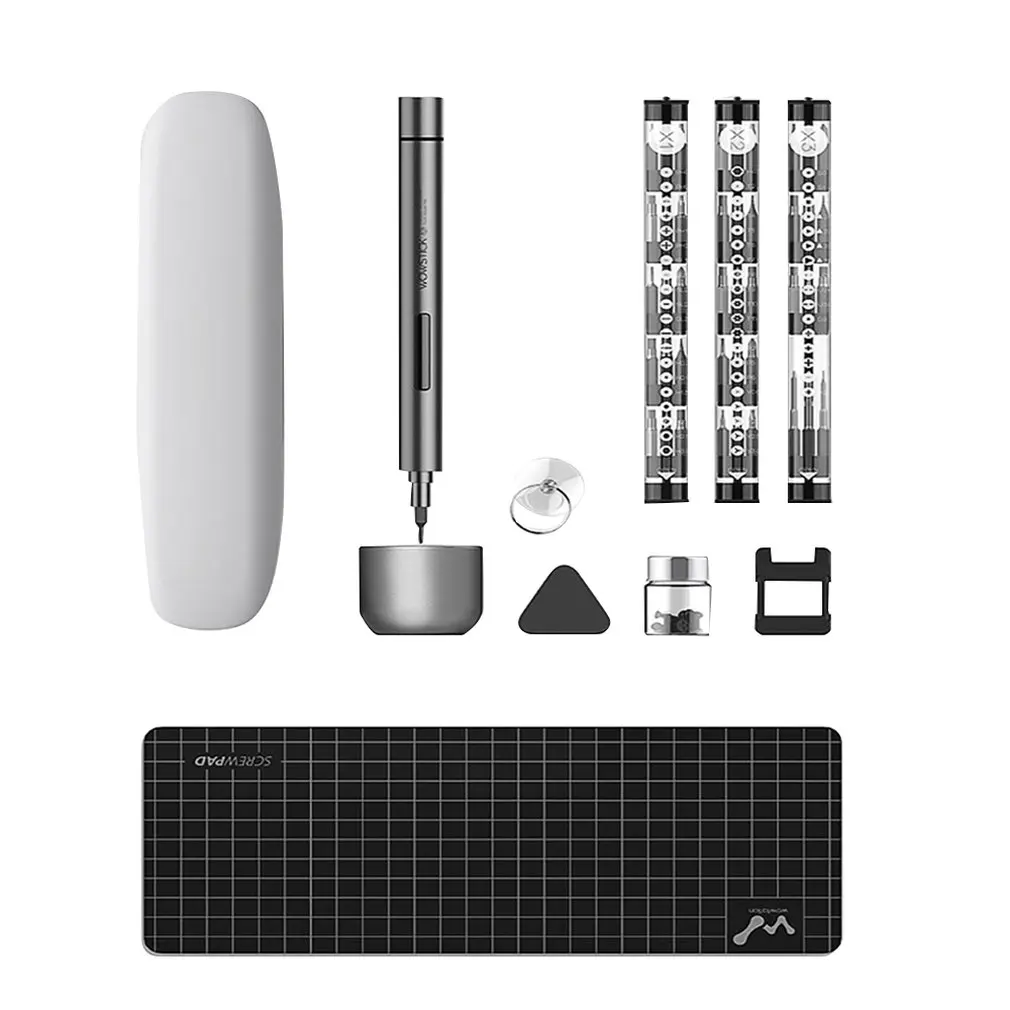 Wowstick 1F + набор отверток обновленная версия прецизионного электрического лития