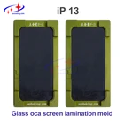 Sameking 2 в 1 зеленая ламинированная форма для iphone 13 12 11Pro promax LCD сенсорный экран ремонтная Форма для ремонта ЖК-экрана