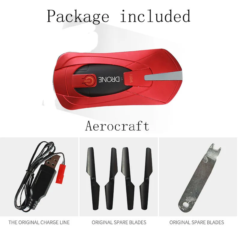 Мини-Дрон с камерой HD складной однокнопочный возврат FPV Квадрокоптер Follow Me RC