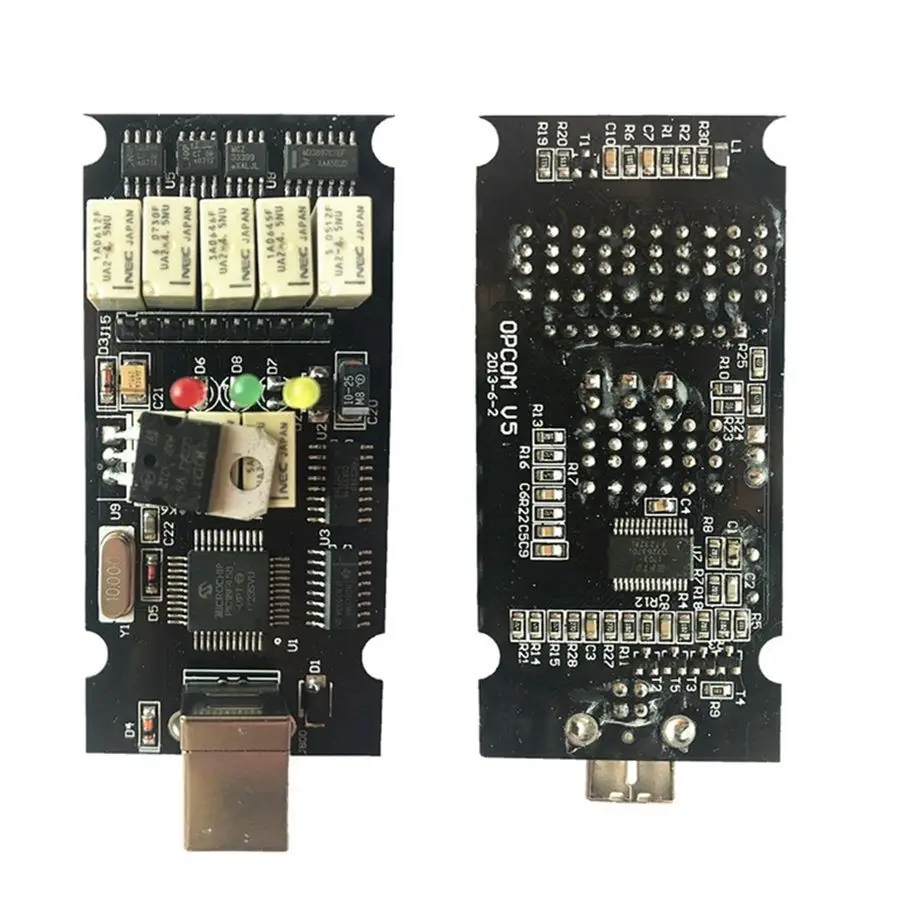 200603a 2021 OPCOM для Opel PIC18F458 чип FTDI V1.95 поддерживает со встроенным программным