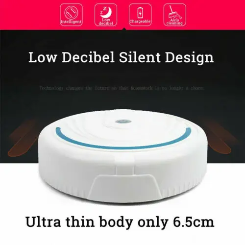 

Automatic Rechargeable Smart Robot Vacuum Floor Cleaner Sweeping Suction Robotic