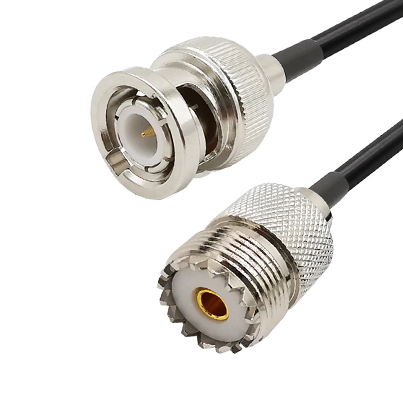Кабель BNC (штекер)/UHF SO-239 (гнездо) LMR200 ALSR200 | Строительство и ремонт